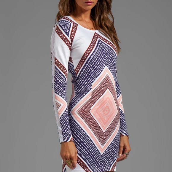 Maurie & Eve Violet Mesh Dress XS Revolve - Picture 2 of 7